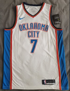 NBA 7 Holmgren OKC Thunder Maillot blanc